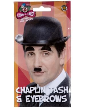 Bigode e sobrancelhas de Chaplin