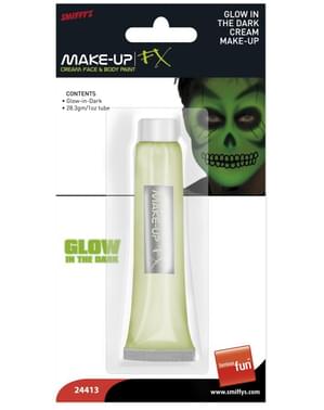 Maquillage qui brille dans l'obscurité
