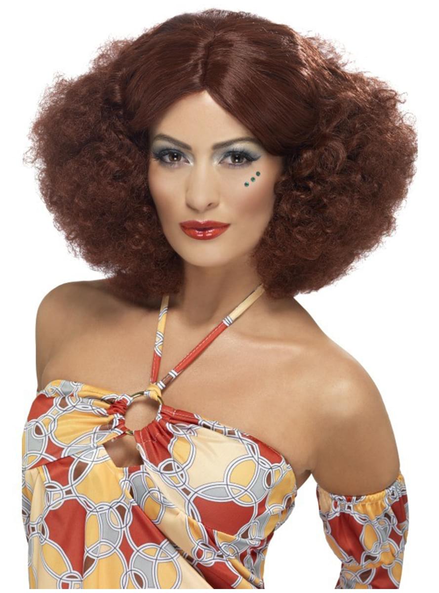 Auburn Afro Wig 70s