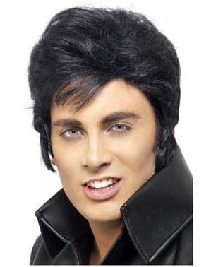 Elvis Perücke Schwarz