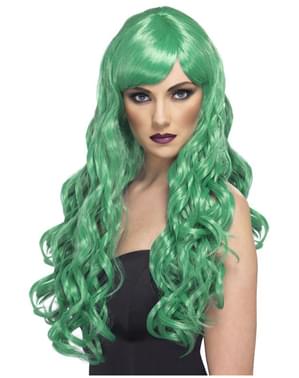 Желать зеленый парик
