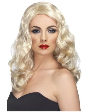 Perruque glamour blonde