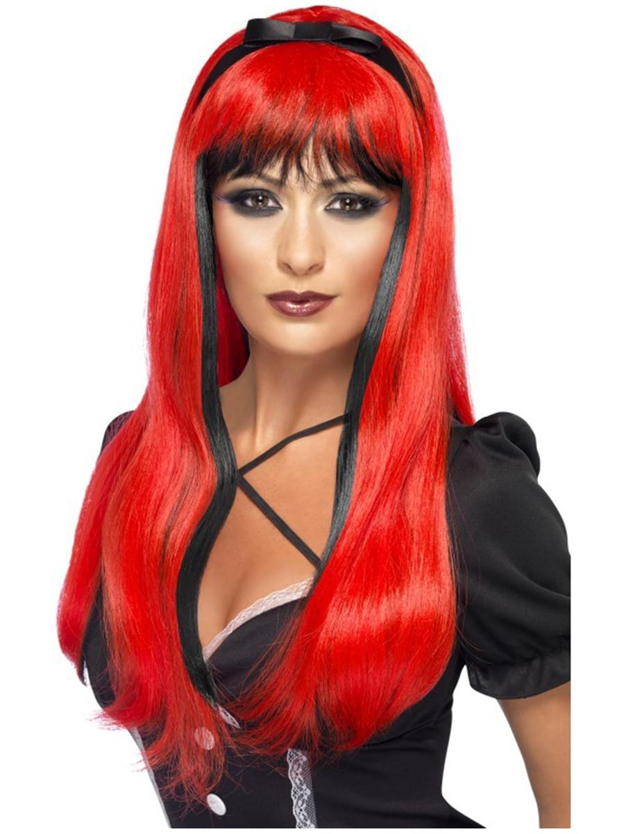 Seductress Red Wig