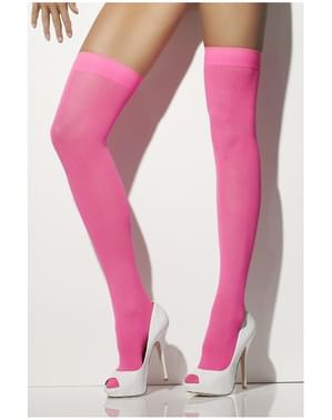 Neon Pink nogavice