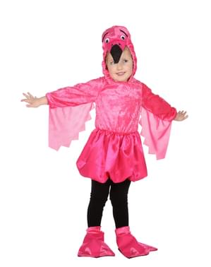 Costum de flamingo pentru fată