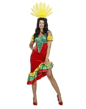 Dámsky kostým samba tanečnica