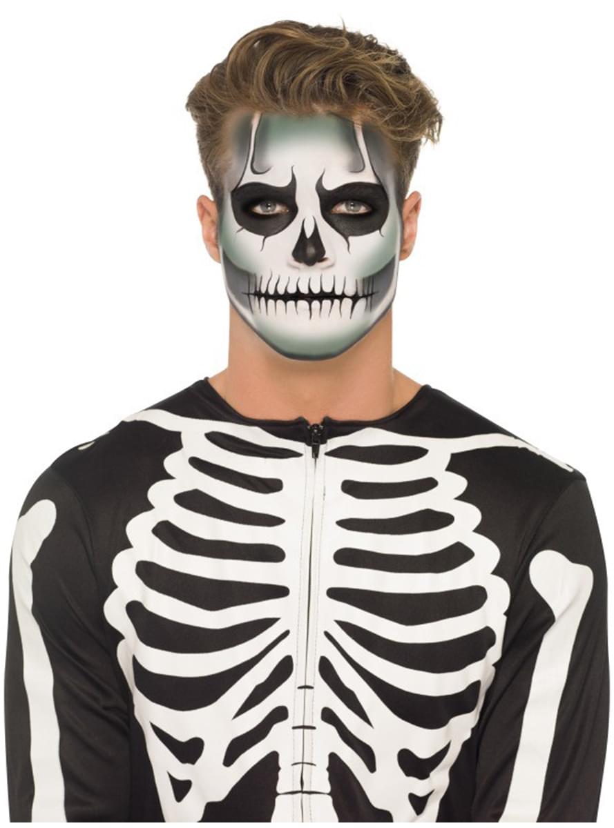 Skeleton Glowing in the Dark Make-Up