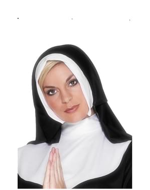 Cofia de monja con cuello