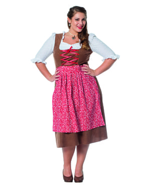 Wirtin Kostüm für Damen