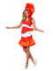 Déguisement poisson tropical orange femme