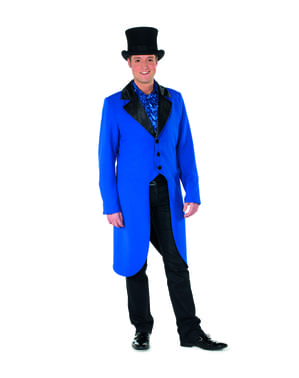 Frac de domador azul para hombre