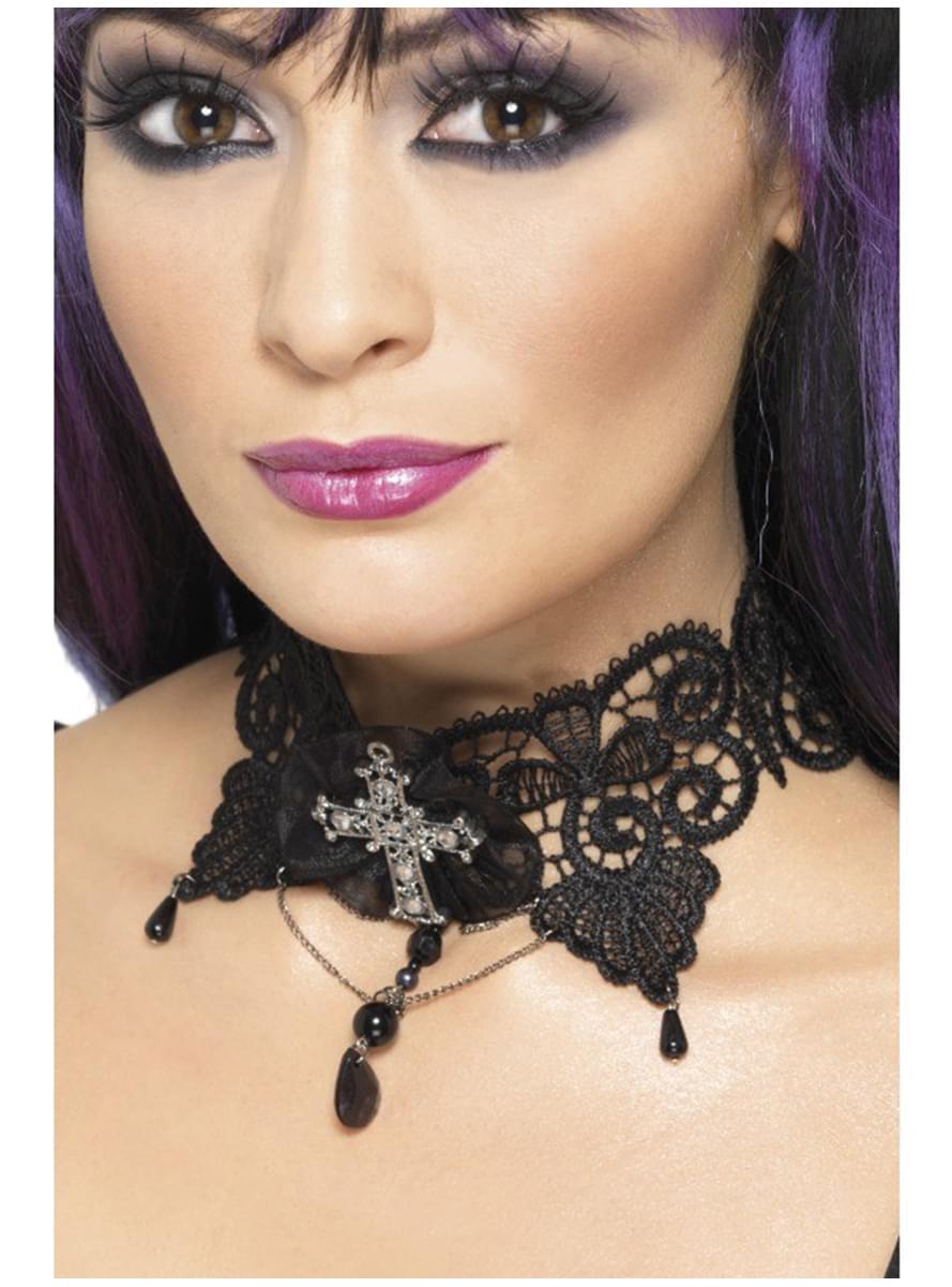 Gotička Čipka choker
