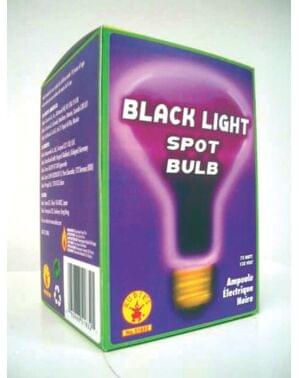 Llight bulb in black (75 watts)
