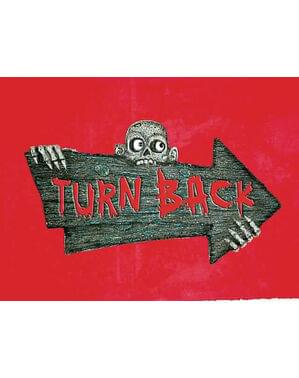 Turn Back veggskilt