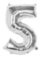 Ballon chiffre 5 argenté 86 cm