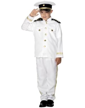 Jūros kapitono vaiko kostiumas