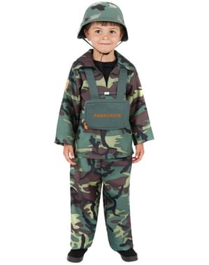 Déguisement de camouflage de l'armée pour garçon