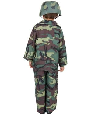 Déguisement militaire camouflage pour enfant