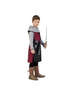 Medieval knight Henry costume for boys