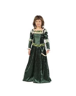 Maskeraddräkt pilbågsskytt medeltida barn