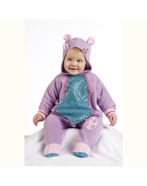 Déguisement hippopotame violet bébé