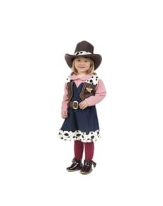 Elegant cowgirl costume for babies