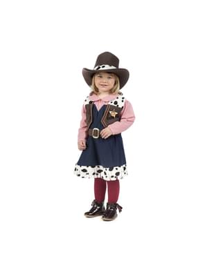 Maskeraddräkt cowboy elegant för bebis