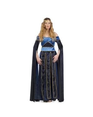 Disfraz de María medieval para mujer