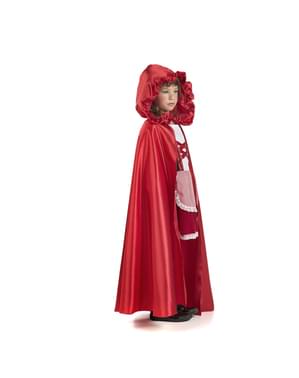 Roter Umhang für Kinder