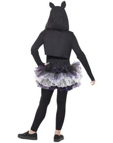 Costume scheletro gattino da bambina