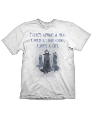 Bioshock "वहाँ हमेशा एक आदमी है" पुरुषों के लिए टी-शर्ट