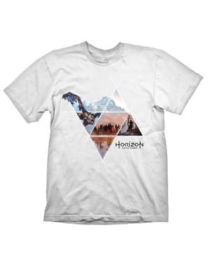 男性のための広大な地球のTシャツ -  Horizon Zero Dawn