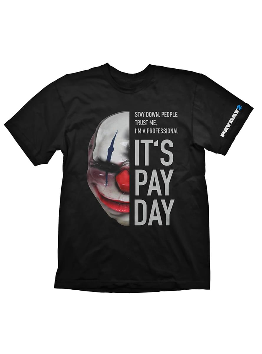 男性用チェーン "Is Pay Pay" Tシャツ -  Payday 2