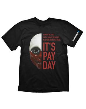 Maaş günü 2 kurt "maaş günü" t-shirt erkekler için