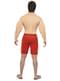 Muscular Lifeguard Costume for Men