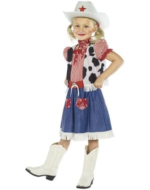 Cutesy Cowgirl vaiko kostiumas