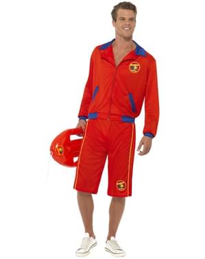 Beach Lifeguard Costume For Men - Baywatch