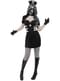Zombie Nurse Costume in Black