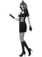 Zombie Nurse Costume in Black