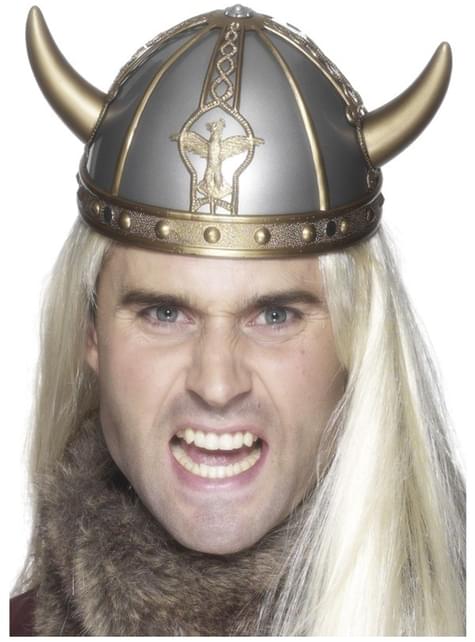 Capacete de viking combatente