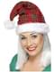 Tartan Santa Hat