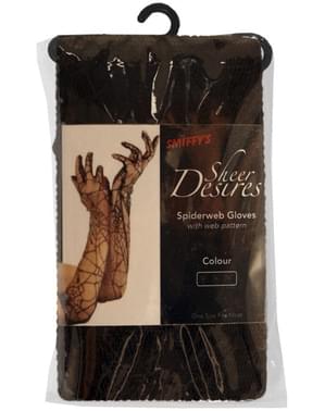 Guantes de encaje largos