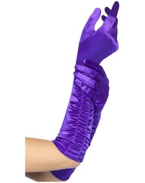 Провокаційні фіолетові рукавички