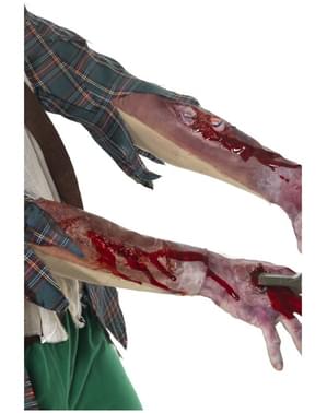 Latex Hånd med Falsk Sår