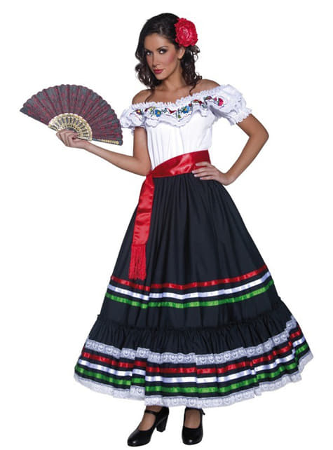 Disfraz de mexicana para mujer