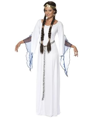 Medieval Maiden suaugusiųjų kostiumas