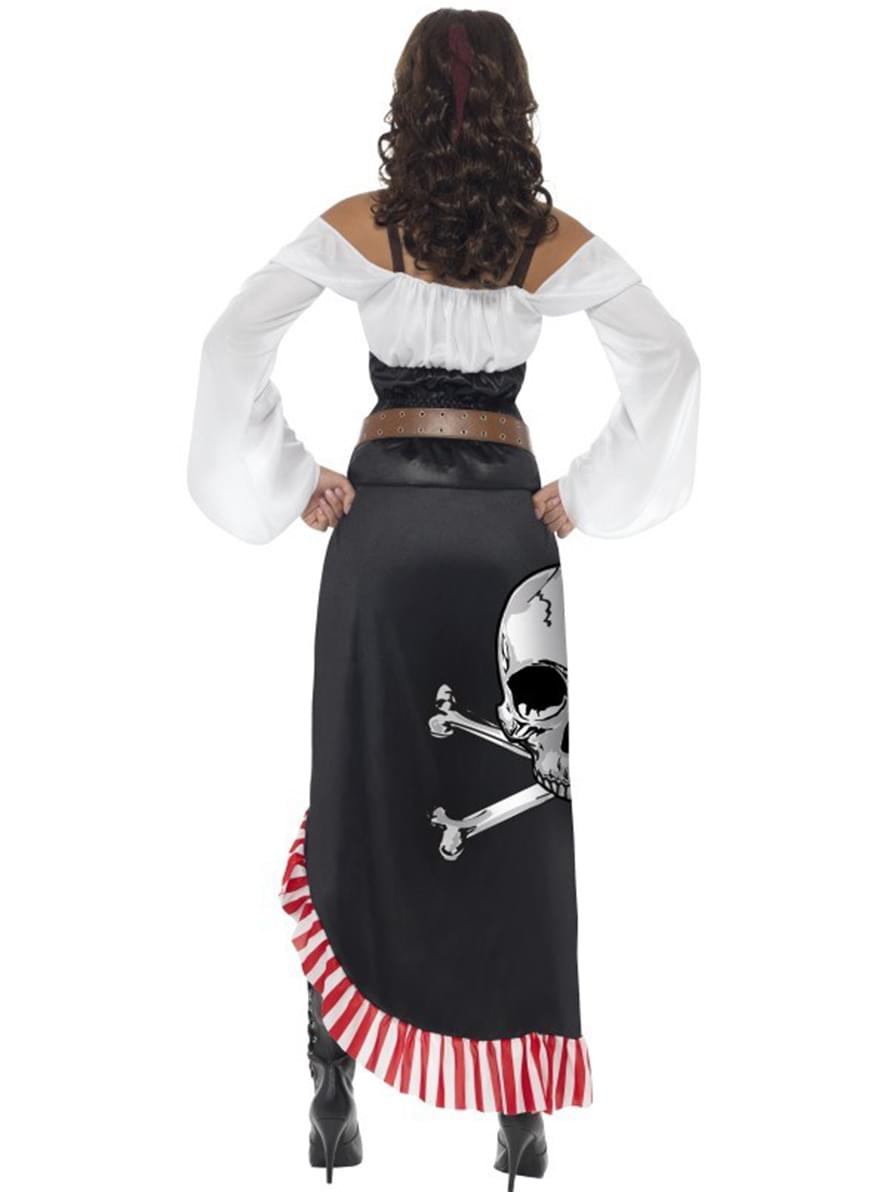Fato de espadachim pirata para mulher
