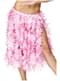 Falda hawaiana rosa