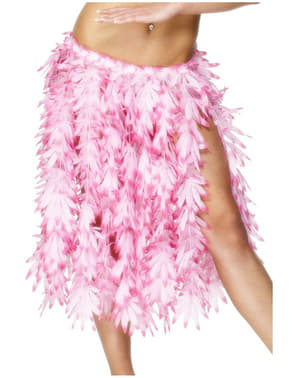 Розовая гавайская юбка