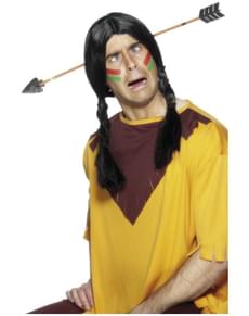 Flecha atravessando a cabeça